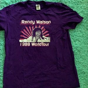 Randy Watson 1988 World Tour Tee Shirt Size Medium